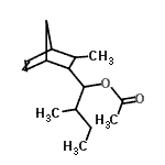 CAS#: 93892-56-9， 2-Methyl-1-(3-methylbicyclo[2.2.1]hept-5-en-2-yl)butyl acetate