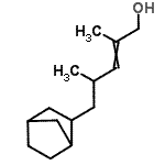CAS#: 93893-52-8， 5-(Bicyclo[2.2.1]hept-2-yl)-2,4-dimethyl-2-penten-1-ol