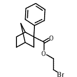 CAS#: 93963-30-5， 2-Bromoethyl 2-phenylbicyclo[2.2.1]heptane-2-carboxylate