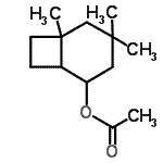 CAS#: 94022-62-5， 4,4,6-Trimethylbicyclo[4.2.0]oct-2-yl acetate