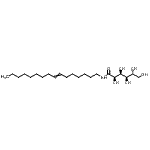 CAS 登录号：94070-88-9， (2R,3S,4R,5R)-N-(7-十六碳烯-1-基)-2,3,4,5,6-五羟基己酰胺