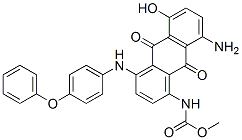 CAS#: 94109-29-2， Methyl [8-Amino-9,10-Dihydro-5-Hydroxy-9,10-Dioxo-4-[(4-Phenoxyphenyl)Amino]-1-Anthryl]Carbamate