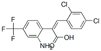 CAS 登录号：94133-64-9， 2-[2-氨基-4-(三氟甲基)苯基]-3-(2,4-二氯苯基)丙烯酸