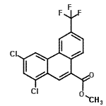 CAS#: 94133-65-0， Methyl 1,3-Dichloro-6-(Trifluoromethyl)Phenanthren-9-Carboxylate