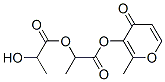 CAS#: 94134-41-5， 1-Methyl-2-[(2-Methyl-4-Oxo-4H-Pyran-3-Yl)Oxy]-2-Oxoethyl Lactate