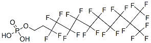 CAS 登录号：94200-56-3， 3,3,4,4,5,5,6,6,7,7,8,8,9,9,10,10,11,12,12,12-二十氟-11-(三氟甲基)十二烷基二氢磷酸酯