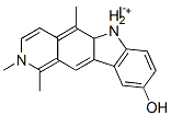 CAS#: 94200-73-4， 9-Hydroxy-1,2,5-Trimethyl-6H-Pyrido(4,3-b)Carbazolium Iodide