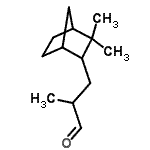 CAS 登录号：94201-10-2， 3-(3,3-二甲基降冰片烷-2-基)-2-甲基-丙醛