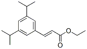 CAS 登录号：94201-33-9， 3-[3,5-双(1-甲基乙基)苯基]丙烯酸乙酯