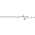 CAS#: 94236-94-9， diammonium 4-hexadecoxy-4-oxo-3-sulfonato-butanoate