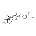 CAS#: 94237-33-9， [2-[(8S,9R,10S,11S,13S,14S,16S,17R)-9-fluoro-11,17-dihydroxy-10,13,16-trimethyl-3-oxo-6,7,8,11,12,14,15,16-octahydrocyclopenta[a]phenanthren-17-yl]-2-oxo-ethyl] 2-diethylaminoacetate hydrochloride