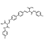 CAS#: 94249-03-3， N-(4-chlorophenyl)-2-[4-[4-[1-[(4-chlorophenyl)carbamoyl]-2-oxo-propyl]azophenyl]phenyl]azo-3-oxo-butanamide