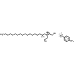 CAS#: 94249-13-5， bis(2-hydroxyethyl)-(2-hydroxyoctadecyl)-methyl-ammonium, 4-methylbenzenesulfonate