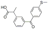 CAS#: 94292-03-2， 2-[3-[4-(Methylthio)Benzoyl]Phenyl]Propionic Acid