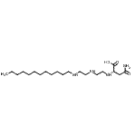 CAS#: 94346-08-4， (2S)-4-amino-2-[2-[2-(dodecylamino)ethylamino]ethylamino]-4-oxo-butanoic acid