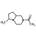 CAS 登录号：94408-65-8， 1-(6-甲基六氢吡咯并[1,2-a]吡嗪-2(1H)-基)乙酮