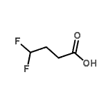 CAS#: 944328-72-7， 4,4-Difluorobutanoic acid