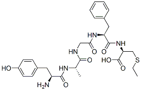 CAS#: 94492-33-8， Tyrosyl-Alanyl-Glycyl-Phenylalanyl-Cysteine S-Ethyl Ester
