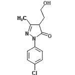 CAS#: 94532-57-7， 2-(4-Chlorophenyl)-4-(2-hydroxyethyl)-5-methyl-2,4-dihydro-3H-pyrazol-3-one