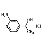 CAS#: 947533-19-9， 1-(2-Amino-4-pyridinyl)ethanol hydrochloride (1:1)