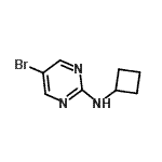 CAS#: 947534-33-0， 5-Bromo-N-cyclobutyl-2-pyrimidinamine