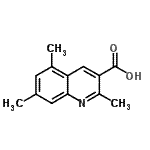 CAS 登录号：948290-95-7， 2,5,7-三甲基-3-喹啉羧酸