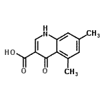 CAS#: 948293-86-5， 5,7-Dimethyl-4-oxo-1,4-dihydro-3-quinolinecarboxylic acid
