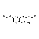 CAS#: 948294-49-3， 2-Chloro-3-(2-chloroethyl)-6-ethoxyquinoline