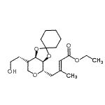 CAS#: 94926-27-9， (1S)-1,5-Anhydro-2,3-O-1,1-cyclohexanediyl-4-deoxy-1-[(2E)-4-ethoxy-2-methyl-4-oxo-2-buten-1-yl]-4-(2-hydroxyethyl)-D-ribitol