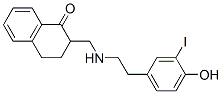 CAS#: 95034-25-6， 2-(beta-(3-Iodo-4-Hydroxyphenyl)Ethylaminomethyl)Tetralone
