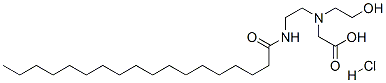 CAS 登录号：95046-22-3， N-(2-羟基乙基)-N-[2-[(1-氧代十八烷基)氨基]乙基]甘氨酸单盐酸盐