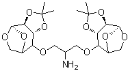 CAS#: 95245-29-7， 1-{[(1R,2S,6R)-4,4-Dimethyl-3,5,10,11-tetraoxatricyclo[6.2.1.0<sup>2,6</sup>]undec-7-yl]oxy}-3-{[(1S,2R,6S)-4,4-dimethyl-3,5,10,11-tetraoxatricyclo[6.2.1.0<sup>2,6</sup>]undec-7-yl]oxy}-2-propanamine