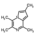 CAS#: 95407-86-6， 1,3,4,7-Tetramethylpyrrolo[1,2-a]pyrazine