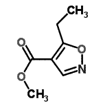 CAS#: 954229-90-4， Methyl 5-ethyl-1,2-oxazole-4-carboxylate