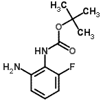 CAS#: 954239-11-3， 2-Methyl-2-propanyl (2-amino-6-fluorophenyl)carbamate