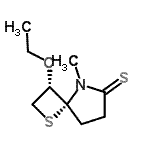 CAS#: 95765-66-5， (3S,4R)-3-Ethoxy-5-methyl-1-thia-5-azaspiro[3.4]octane-6-thione