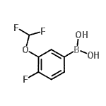 CAS 登录号：958451-70-2， [3-(二氟甲氧基)-4-氟苯基]硼酸