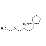 CAS#: 95850-06-9， 1-(4-Ethoxybutyl)cyclopentanamine