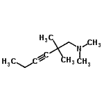 CAS#: 959005-78-8， N,N,2,2-Tetramethyl-3-hexyn-1-amine