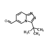 CAS 登录号：959977-72-1， 3-(2-甲基-2-丙基)[1,2,4]三唑并[4,3-a]吡啶-6-甲醛
