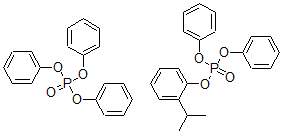 CAS 登录号：96300-97-9， 2-异丙基苯基磷酸二苯酯与磷酸三苯酯的混合物