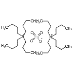 结构式 CAS# 96317-72-5, 二(N,N,N-三丁基-1-丁烷铵)二氧代(二氧代)钌