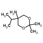 CAS 登录号：97584-21-9， 5-异丙基-2,2-二甲基-1,3-二恶烷-5-胺
