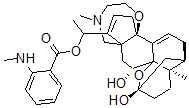 CAS 登录号：97779-14-1， 箭毒蛙毒素-A N-甲基邻氨基苯甲酸酯