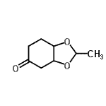 CAS#: 97856-73-0， 2-Methyltetrahydro-1,3-benzodioxol-5(4H)-one