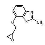 CAS#: 97872-31-6， 2-Methyl-7-(2-oxiranylmethoxy)-1,3-benzothiazole