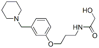 CAS#: 97900-88-4， 2-Hydroxy-N-[3-[3-(1-Piperidylmethyl)Phenoxy]Propyl]Acetamide