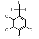 CAS#: 97985-54-1， 1,2,3,4-Tetrachloro-5-(trifluoromethyl)benzene