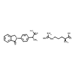 CAS#: 98072-23-2， L-Arginine Mono[4-(1,3-Dihydro-1-Oxo-2H-Isoindol-2-Yl)-alpha-Methylbenzeneacetate]