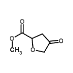 CAS 登录号：98136-12-0， 甲基4-氧代四氢-2-呋喃羧酸酯